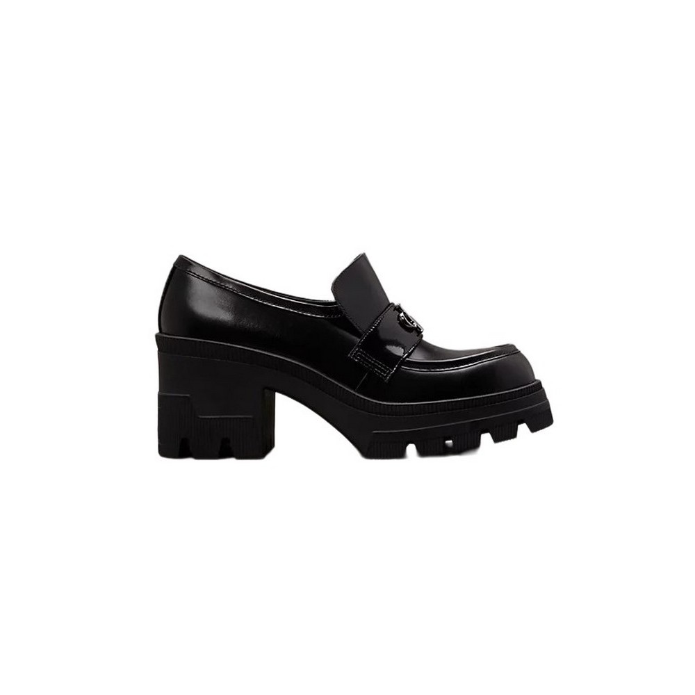 CALVIN KLEIN JEANS CHUNKY HEELED LOAFER MG ΠΑΠΟΥΤΣΙ ΓΥΝΑΙΚΕΙΟ BLACK