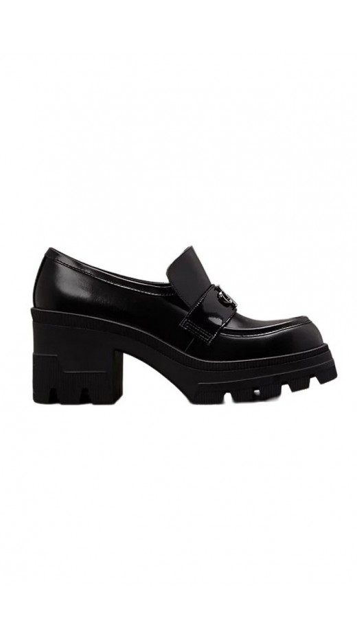 CALVIN KLEIN JEANS CHUNKY HEELED LOAFER MG ΠΑΠΟΥΤΣΙ ΓΥΝΑΙΚΕΙΟ BLACK