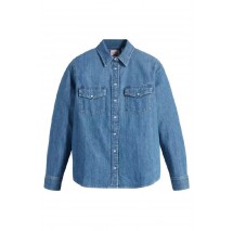 LEVIS ICONIC WESTERN 167860017 ΠΟΥΚΑΜΙΣΟ ΓΥΝΑΙΚΕΙΟ INDIGO