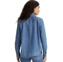 LEVIS ICONIC WESTERN 167860017 ΠΟΥΚΑΜΙΣΟ ΓΥΝΑΙΚΕΙΟ INDIGO