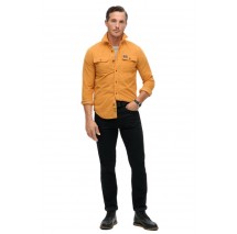 SUPERDRY D2 OVIN CORDUROY WORKWEAR SHIRT ΠΟΥΚΑΜΙΣΟ ΑΝΔΡΙΚΟ MUSTARD