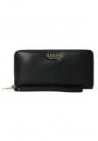 GUESS LAUREL SLG LCHEQUE ORGANIZER ΠΟΡΤΟΦΟΛΙ ΓΥΝΑΙΚΕΙΟ BLACK