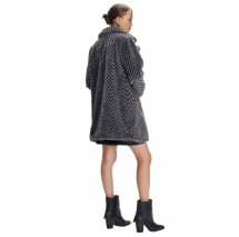 ALE COAT FAUX FUR 8917761 ΠΑΛΤΟ ΓΟΥΝΑ ΓΥΝΑΙΚΕΙΟ GREY