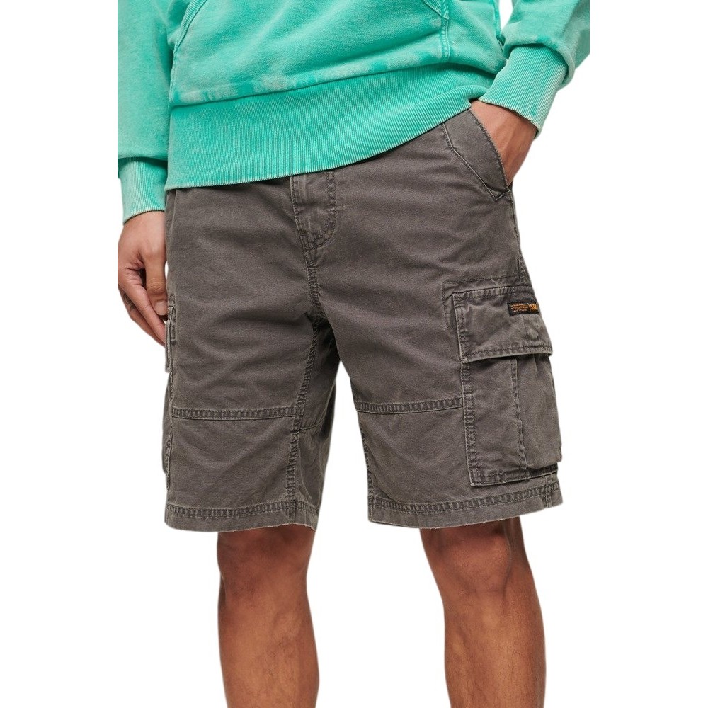 SUPERDRY HEAVY CARGO SHORT ΒΕΡΜΟΥΔΑ ΑΝΔΡΙΚΗ WASHED GREY