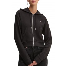 TOMMY JEANS REG CRP OTTOMAN HOODIE ΖΑΚΕΤΑ ΓΥΝΑΙΚΕΙΑ BLACK