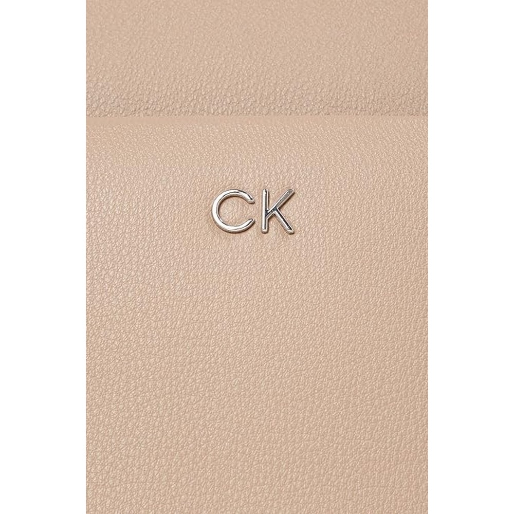 CALVIN KLEIN  DAILY MEDIUM TOTE PEBBLE ΤΣΑΝΤΑ ΓΥΝΑΙΚΕΙΑ BEIGE