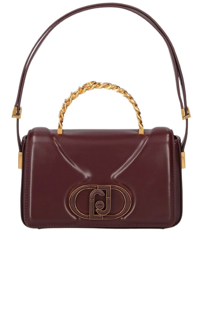 LIU JO DEUZIA S SHOULDER BAG  AF4301E0050 ΤΣΑΝΤΑ ΓΥΝΑΙΚΕΙΑ WINE