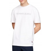 TOMMY JEANS REG GD NEW CLASSIC TEE T-SHIRT ΜΠΛΟΥΖΑ ΑΝΔΡΙΚΗ WHITE