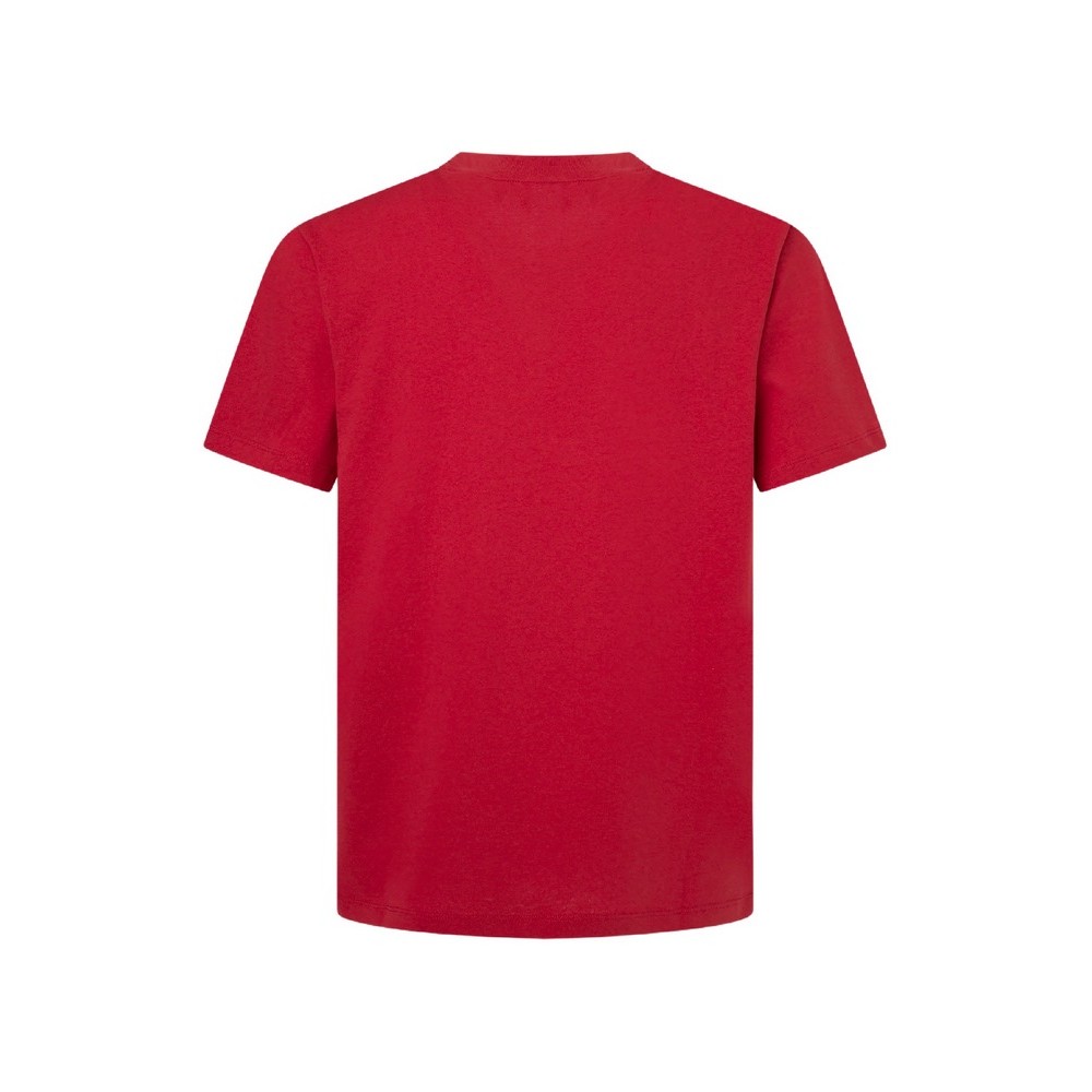 PEPE JEANS LONDON DROP CONNOR T-SHIRT ΜΠΛΟΥΖΑ ΑΝΔΡΙΚΗ RED