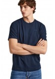 PEPE JEANS LONDON DROP CONNOR T-SHIRT ΜΠΛΟΥΖΑ ΑΝΔΡΙΚΗ BLUE