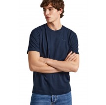 PEPE JEANS LONDON DROP CONNOR T-SHIRT ΜΠΛΟΥΖΑ ΑΝΔΡΙΚΗ BLUE