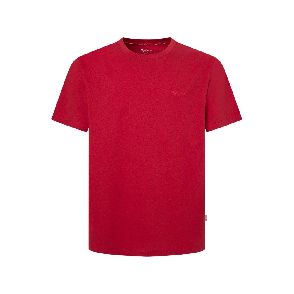 PEPE JEANS LONDON DROP CONNOR T-SHIRT ΜΠΛΟΥΖΑ ΑΝΔΡΙΚΗ RED