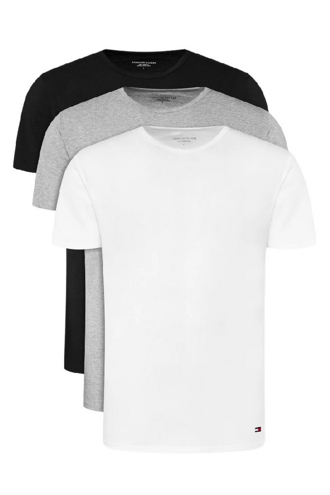 TOMMY HILFIGER STRETCH CN TEE 3PACK T-SHIRT ΕΣΩΡΟΥΧΟ ΑΝΔΡΙΚΟ MULTI