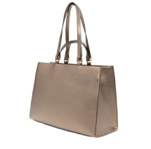 LIU JO DOUBLE HANDLE BAG LARGE TOTE AF4245E0332 ΤΣΑΝΤΑ ΓΥΝΑΙΚΕΙΑ BRONZE