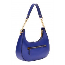 GUESS KUBA TOP ZIP SHOULDER BAG ΤΣΑΝΤΑ ΓΥΝΑΙΚΕΙΑ NAVY