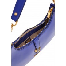 GUESS KUBA TOP ZIP SHOULDER BAG ΤΣΑΝΤΑ ΓΥΝΑΙΚΕΙΑ NAVY