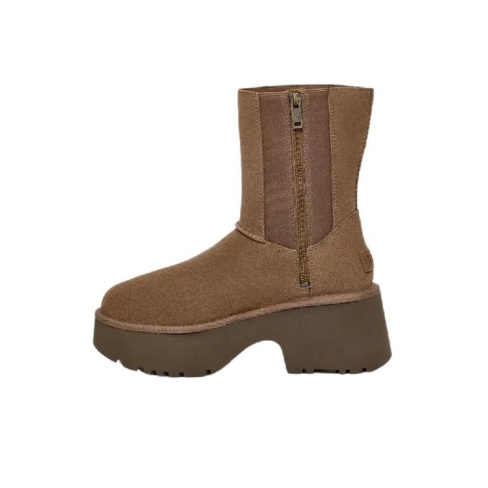 UGG CLASSIC TWIN SEAM NEW HEIGHTS ΜΠΟΤΑ ΓΥΝΑΙΚΕΙΑ HICKORY