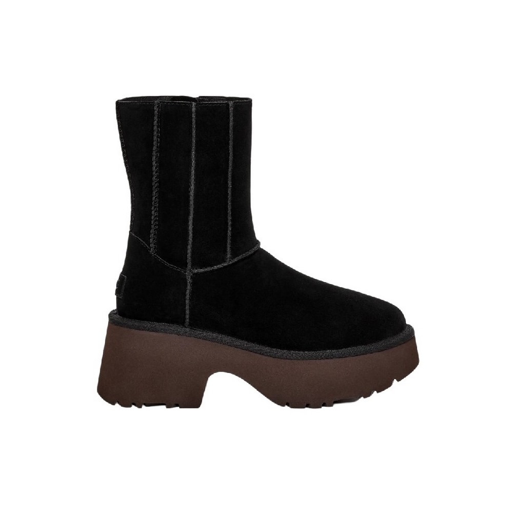 UGG CLASSIC TWIN SEAM NEW HEIGHTS ΜΠΟΤΑ ΓΥΝΑΙΚΕΙΑ BLACK