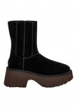 UGG CLASSIC TWIN SEAM NEW HEIGHTS ΜΠΟΤΑ ΓΥΝΑΙΚΕΙΑ BLACK