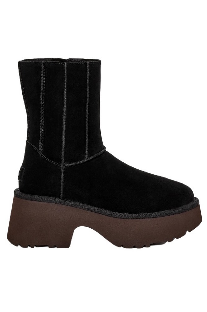 UGG CLASSIC TWIN SEAM NEW HEIGHTS ΜΠΟΤΑ ΓΥΝΑΙΚΕΙΑ BLACK