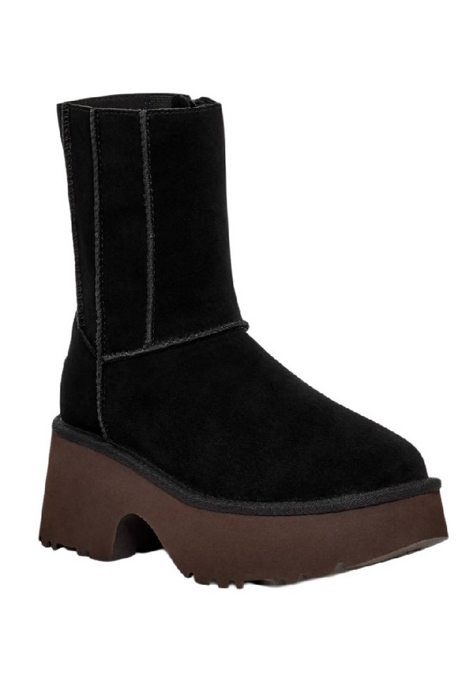 UGG CLASSIC TWIN SEAM NEW HEIGHTS ΜΠΟΤΑ ΓΥΝΑΙΚΕΙΑ BLACK