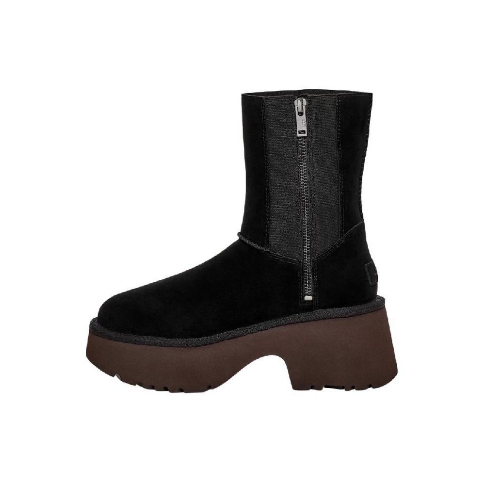 UGG CLASSIC TWIN SEAM NEW HEIGHTS ΜΠΟΤΑ ΓΥΝΑΙΚΕΙΑ BLACK