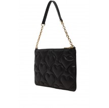 DKNY HEART OF NY SHOULDER BAG R413KF08 ΤΣΑΝΤΑ ΓΥΝΑΙΚΕΙΑ BLACK