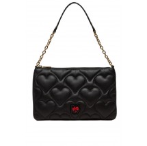 DKNY HEART OF NY SHOULDER BAG R413KF08 ΤΣΑΝΤΑ ΓΥΝΑΙΚΕΙΑ BLACK