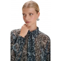 ALE FLORAL SHIRT TRANSLUCENT 8919739 ΠΟΥΚΑΜΙΣΟ ΓΥΝΑΙΚΕΙΟ GREY