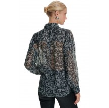 ALE FLORAL SHIRT TRANSLUCENT 8919739 ΠΟΥΚΑΜΙΣΟ ΓΥΝΑΙΚΕΙΟ GREY