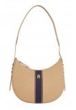 TOMMY HILFIGER LEGACY SHOULDER BAG ΤΣΑΝΤΑ ΓΥΝΑΙΚΕΙΑ BEIGE