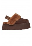 UGG FUNKETTE 1113474 ΠΑΝΤΟΦΛΑ ΓΥΝΑΙΚΕΙΑ BROWN