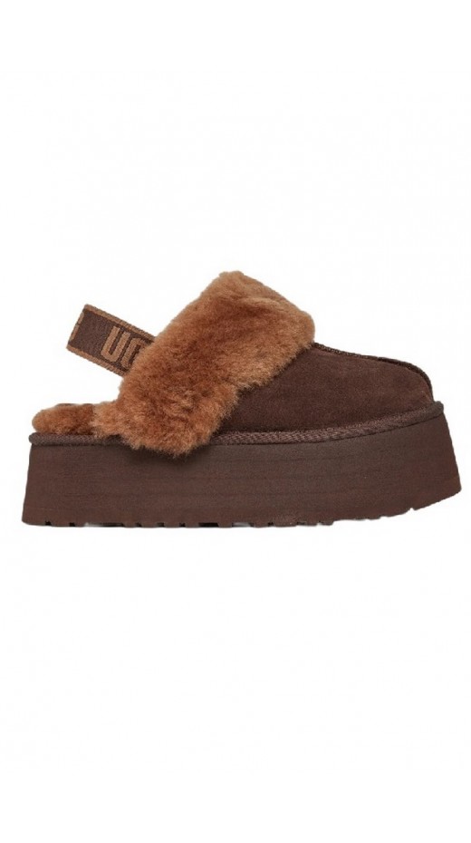 UGG FUNKETTE ΠΑΝΤΟΦΛΑ ΓΥΝΑΙΚΕΙΑ BROWN