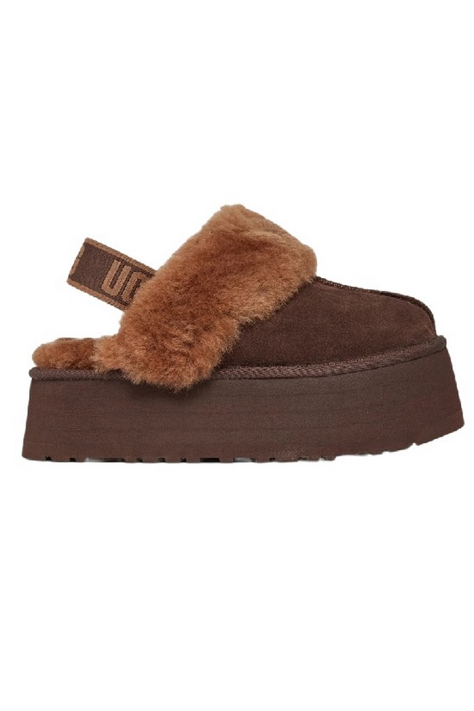 UGG FUNKETTE ΠΑΝΤΟΦΛΑ ΓΥΝΑΙΚΕΙΑ BROWN