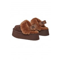 UGG FUNKETTE 1113474 ΠΑΝΤΟΦΛΑ ΓΥΝΑΙΚΕΙΑ BROWN