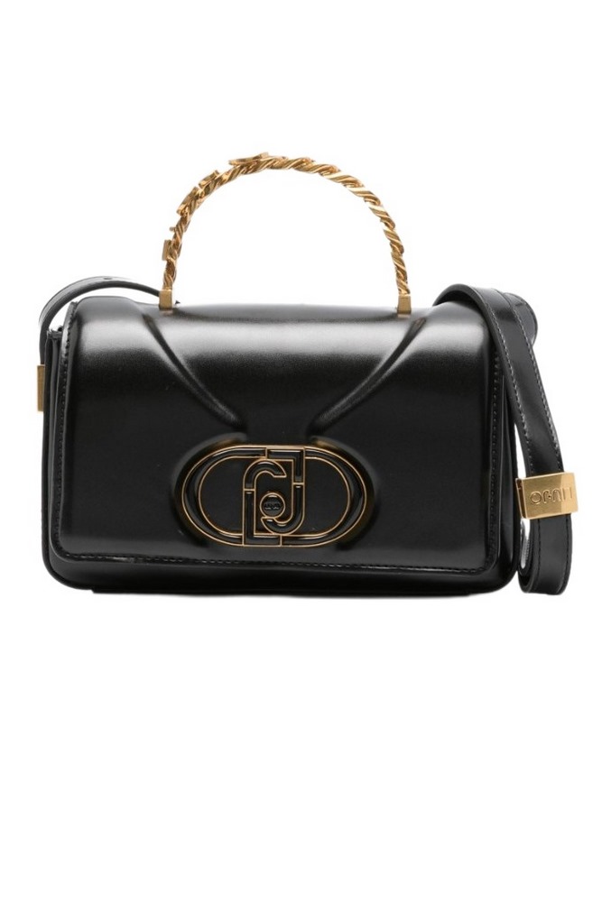 LIU JO DEUZIA S SHOULDER BAG  AF4301E0050 ΤΣΑΝΤΑ ΓΥΝΑΙΚΕΙΑ BLACK