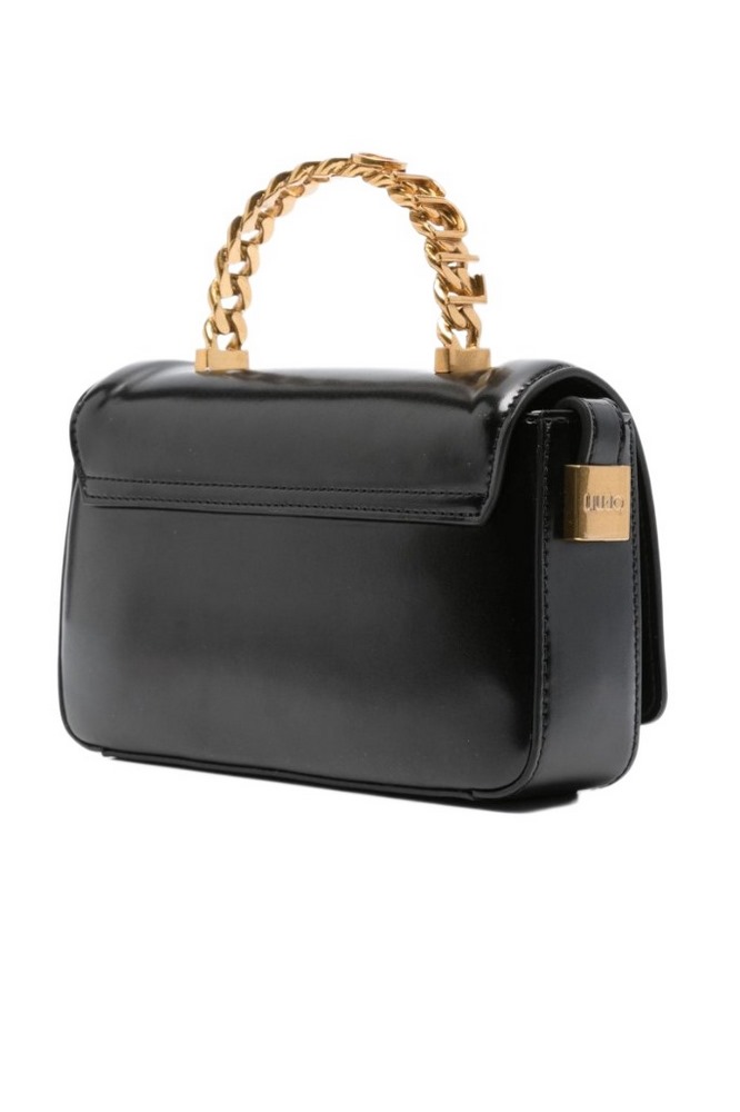 LIU JO DEUZIA S SHOULDER BAG  AF4301E0050 ΤΣΑΝΤΑ ΓΥΝΑΙΚΕΙΑ BLACK