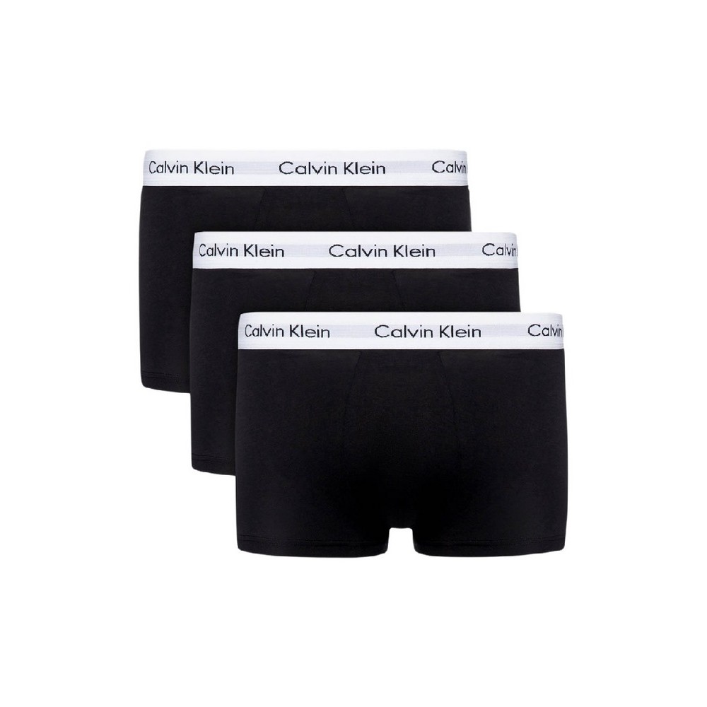 CALVIN KLEIN LOW RISE TRUNK 3PK BLACK/WHITE