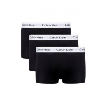 CALVIN KLEIN LOW RISE TRUNK 3PK BLACK/WHITE