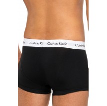 CALVIN KLEIN LOW RISE TRUNK 3PK BLACK/WHITE