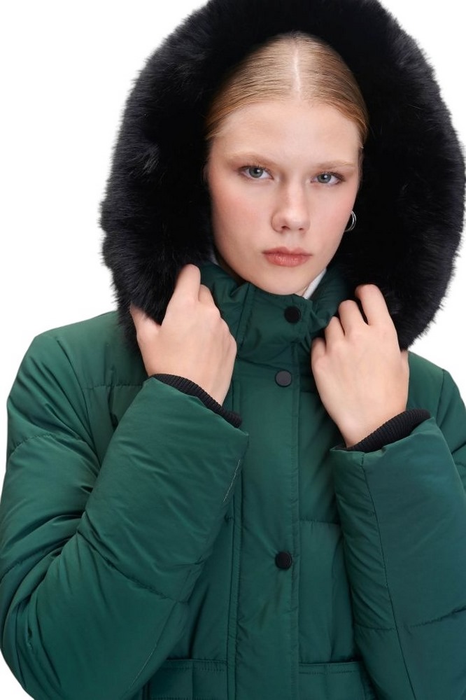 ALE JACKET PUFFER 8919567 ΜΠΟΥΦΑΝ ΓΥΝΑΙΚΕΙΟ GREEN