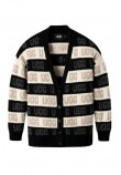 UGG GRAPHIC LOGO CARDIGAN BLACK