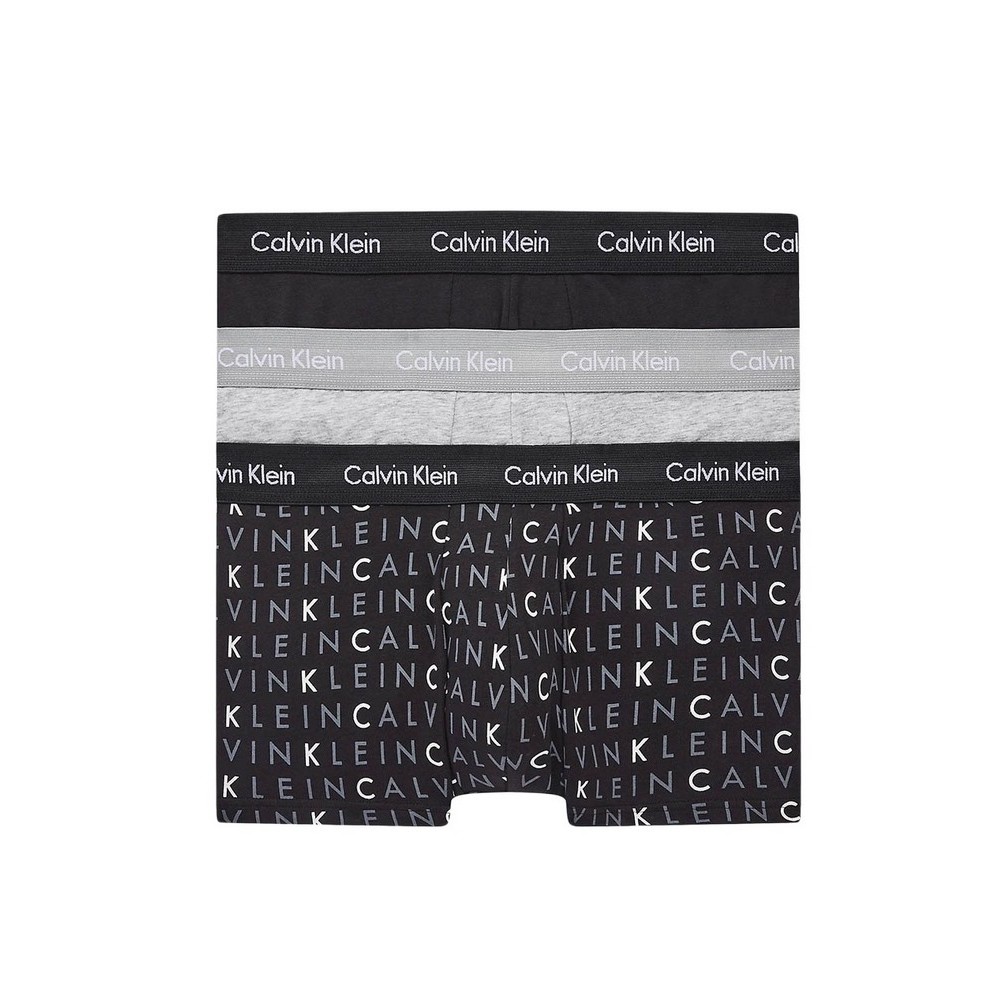 CALVIN KLEIN JEANS LOW RISE TRUNK 3PK ΕΣΩΡΟΥΧΟ ΑΝΔΡΙΚΟ GREY