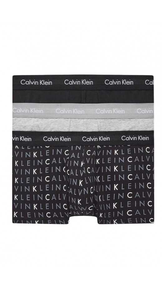 CALVIN KLEIN JEANS LOW RISE TRUNK 3PK ΕΣΩΡΟΥΧΟ ΑΝΔΡΙΚΟ GREY