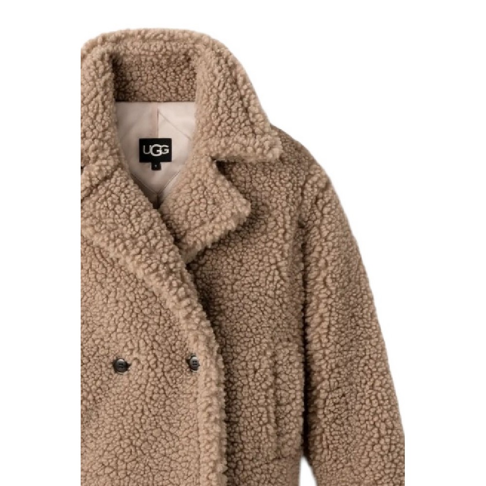 UGG GERTRUDE SHORT TEDDY COAT ΓΟΥΝΑ ΓΥΝΑΙΚΕΙΑ BEIGE