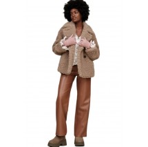 UGG GERTRUDE SHORT TEDDY COAT ΓΟΥΝΑ ΓΥΝΑΙΚΕΙΑ BEIGE