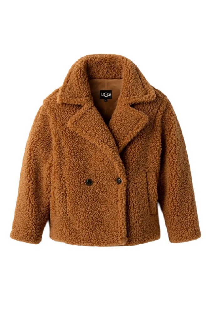 UGG GERTRUDE SHORT TEDDY COAT ΓΟΥΝΑ ΓΥΝΑΙΚΕΙΑ CHE