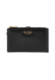 GUESS LAUREL SLG DBL ZIP ORGANIZER ΠΟΡΤΟΦΟΛΙ ΓΥΝΑΙΚΕΙΟ BLACK