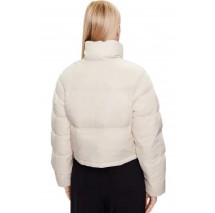 CALVIN KLEIN JEANS MW DOWN CROPPED PUFFER ΜΠΟΥΦΑΝ ΓΥΝΑΙΚΕΙΟ ECRU