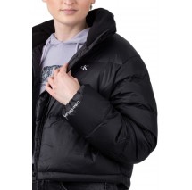 CALVIN KLEIN JEANS MW DOWN CROPPED PUFFER ΜΠΟΥΦΑΝ ΓΥΝΑΙΚΕΙΟ BLACK